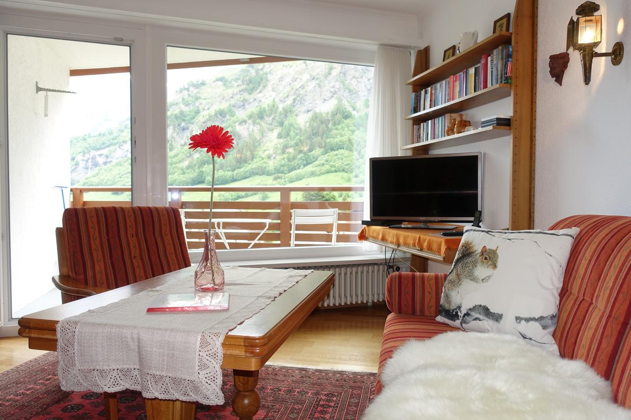 Studio Willimann Haus Dala Im 4 Stock Лойкербад Экстерьер фото